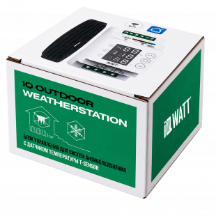Блок управления IQ OUTDOOR WEATHERSTATION в комплекте датчик температуры T-SENSOR