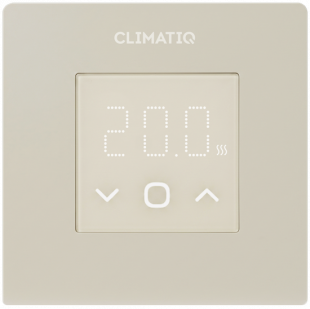 Электронный терморегулятор CLIMATIQ FD песочный